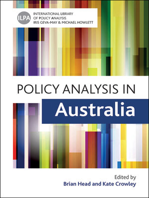 cover image of Policy Analysis in Australia